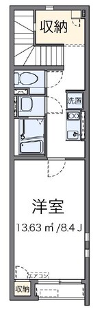 クレイノアダージョの物件間取画像